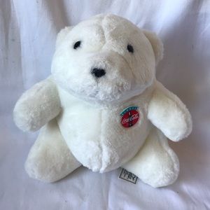 Coca Cola polar bear plush vintage